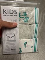 Lot de 3 slip hipster taille 158 - 164 neuf