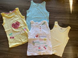 lot T-Shirts été 122-128 (NEUF)