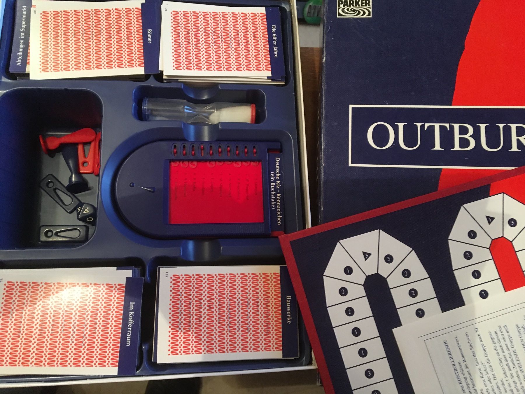 Parker Spiele: Gesellschaft Spiel / Outburst – Gebraucht aus Arth von Vrecam51