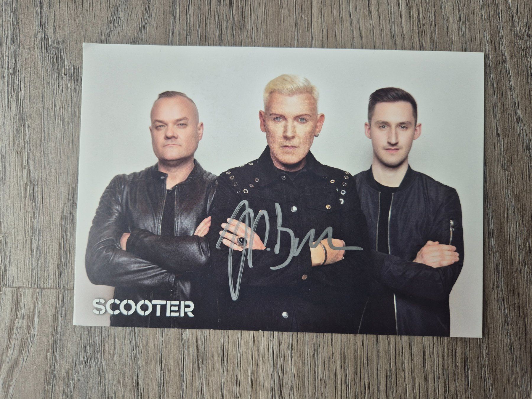 Autografi: Autogrammkarte Scooter Originalunterschrift – Nuovo (secondo la descrizione) da Eglisau venduto da nicij79