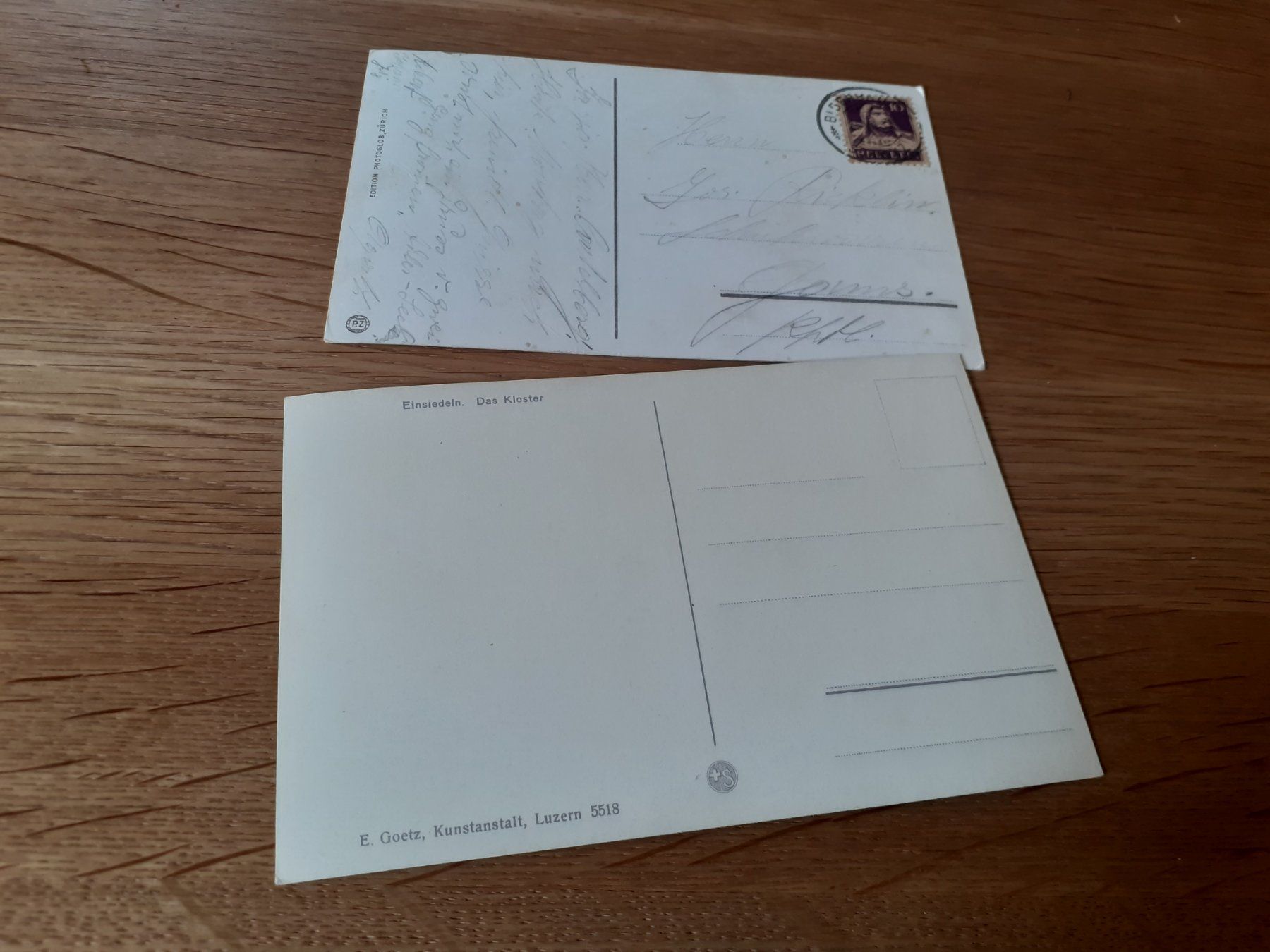 Cartoline postali: EINSIEDELN - 1933 - KLOSTER – Usato da Winterthur venduto da Ornyx7 1