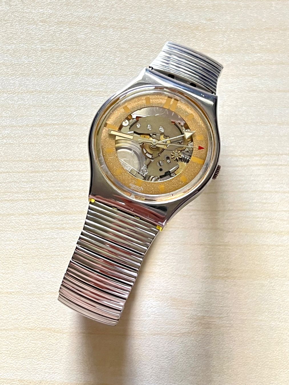 Swatch Orologi: Swatch Skelett Uhr  Armbanduhr – Usato da Grenchen venduto da chththl 1