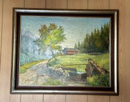 SIGNIERT IRMA HERREN 1896-1986 - Gemälde Ölbild