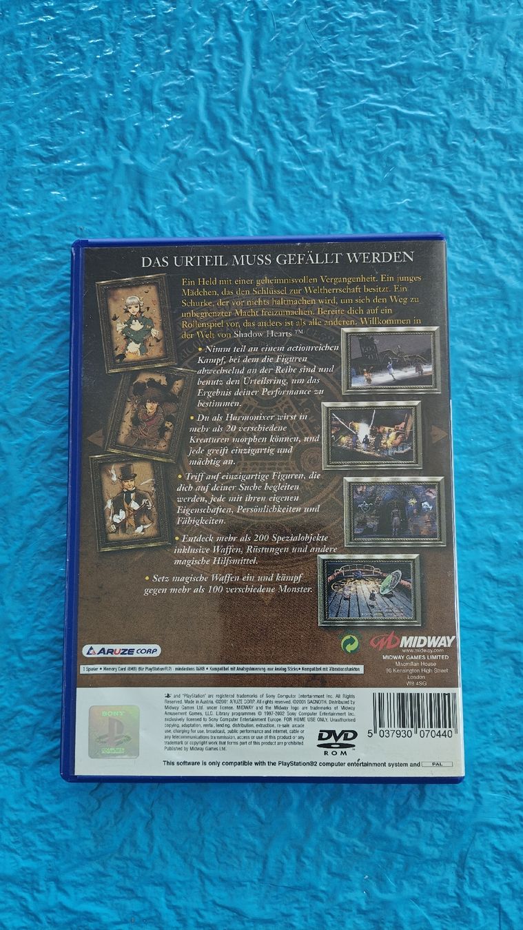 Giochi: Shadow Hearts PS2 – Usato da Montagnola venduto da mattbert86 2