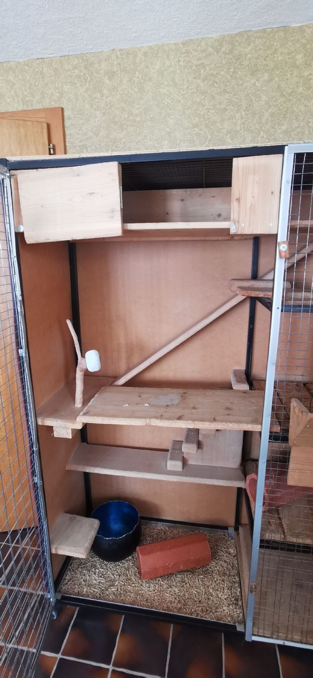 Gabbie, trasporto & Sicurezza: Grande cage pour chinchillas – Usato da Levron venduto da noceur1 2
