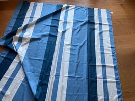 Duschvorhang miomare blau gestreift