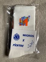 Chaussettes T. 42-44 Migros x Fichtre 80 ans