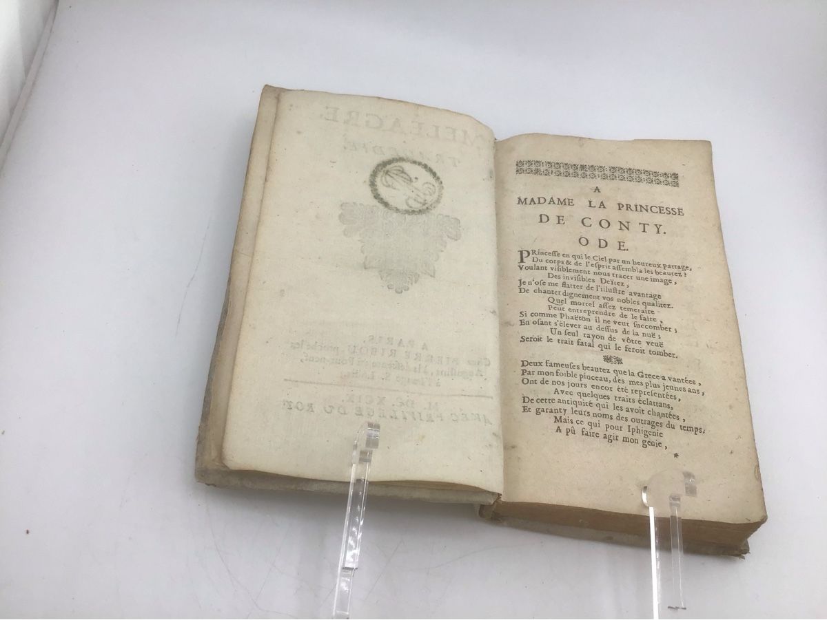 Libri: Les Oeuvres de Mr La Grange, 1699 – Usato da Nods venduto da loredana18 2