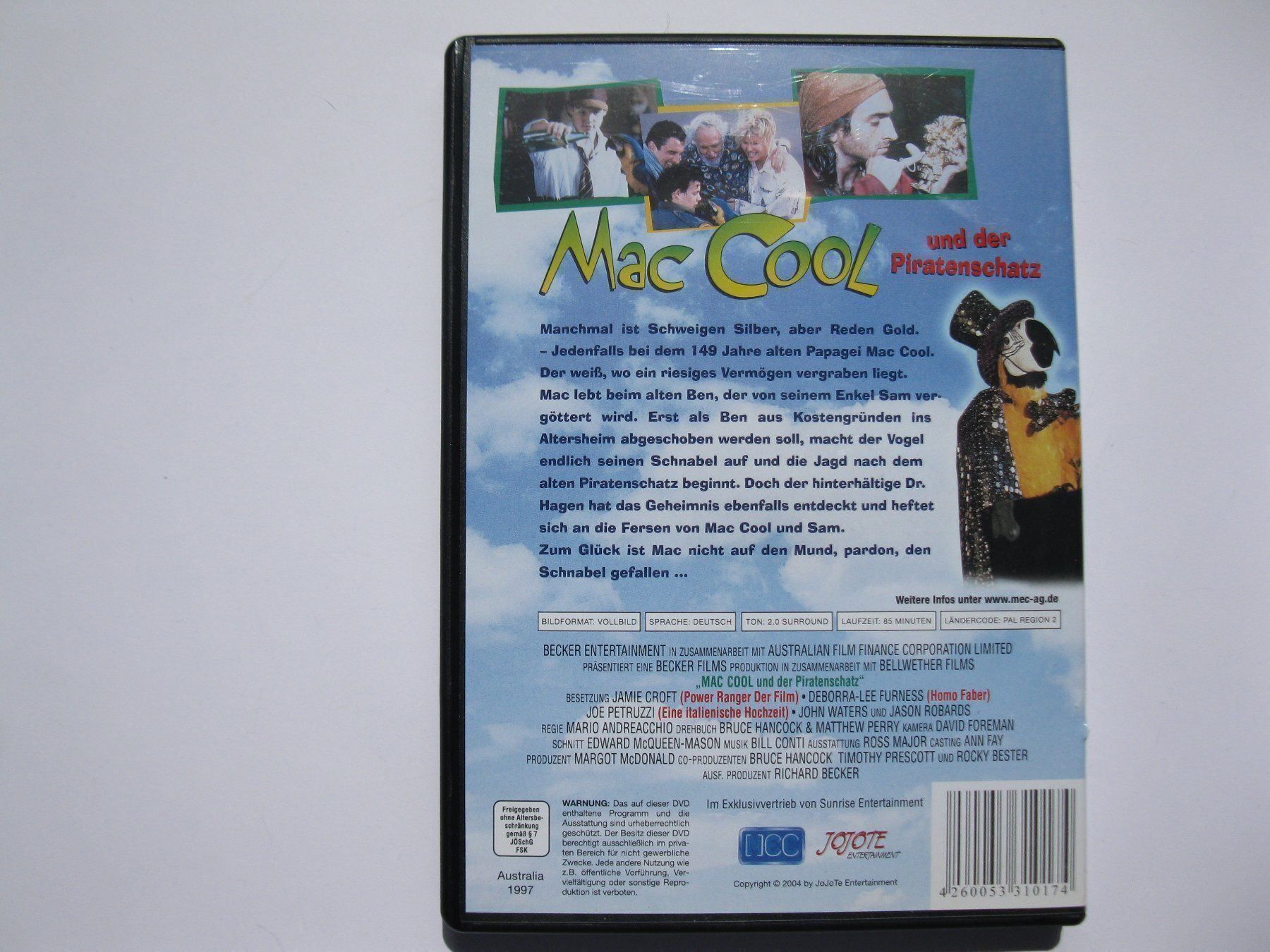 Tutti i DVDs: DVD - Mac Cool und der Piratenschatz – Usato da St. Margarethen TG venduto da Schachmatt 1