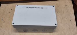 Unterverteilung DC Kasten mit Schalter und Relais 