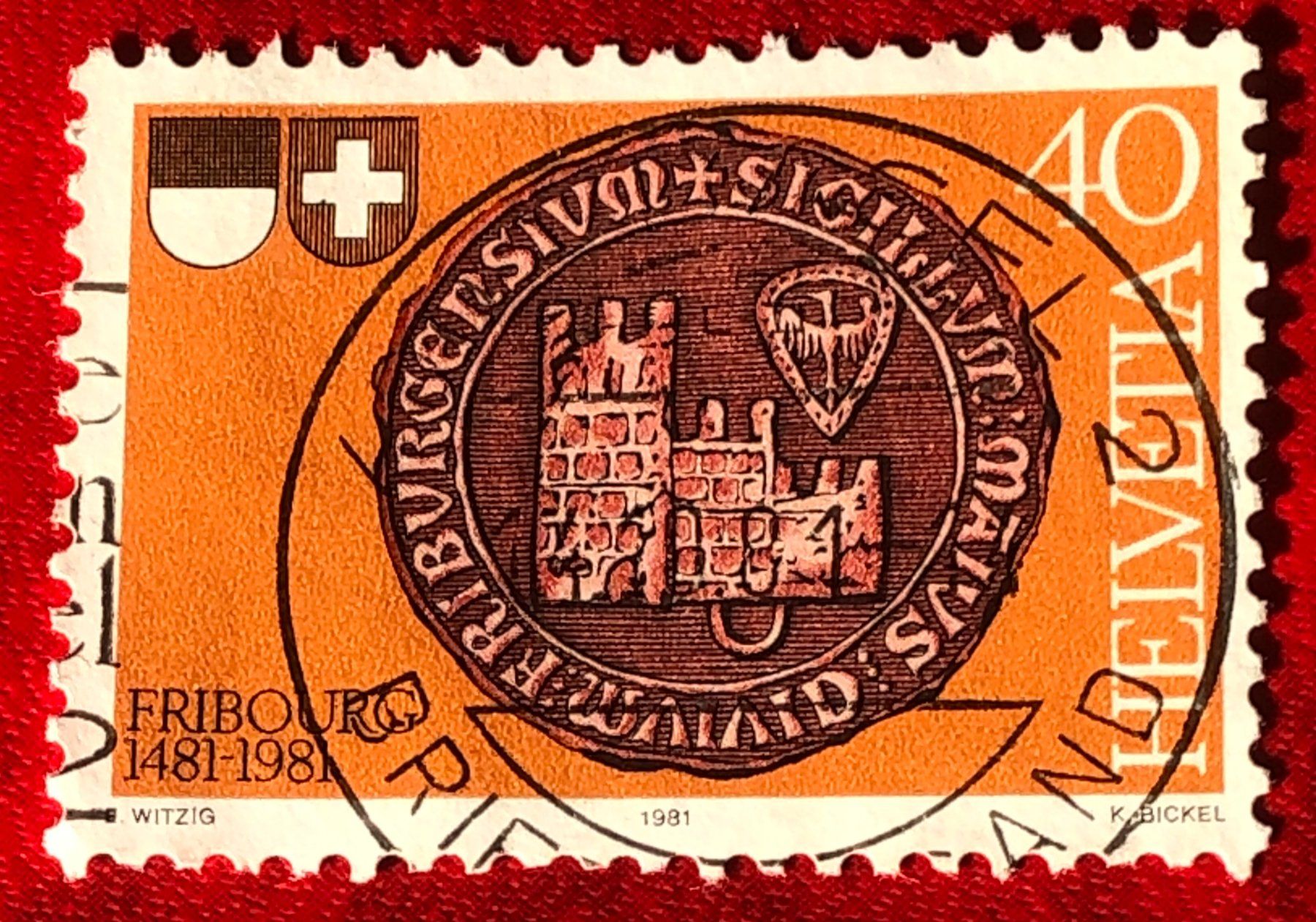 Tutti i francobolli: CH Briefmarken Vollstempel    – Usato da Aarau venduto da Billa007