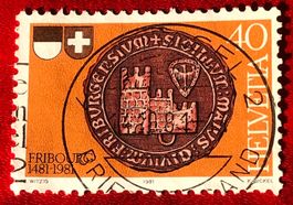 CH Briefmarken Vollstempel   