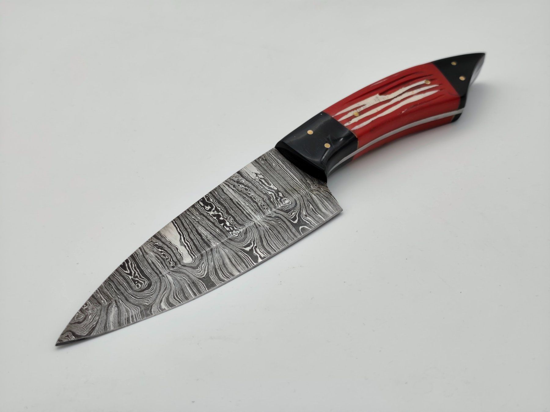 Küchenmesser: GEPRÜFT B Damast Messer Chefmesser Knife Damastmesser – Neu und originalverpackt aus Arlesheim von Premius_1