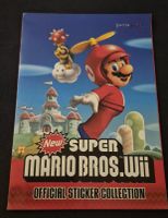 NEW SUPER MARIO BROS WII STICKER ALBUM NINTENDO 2011 COMPLET