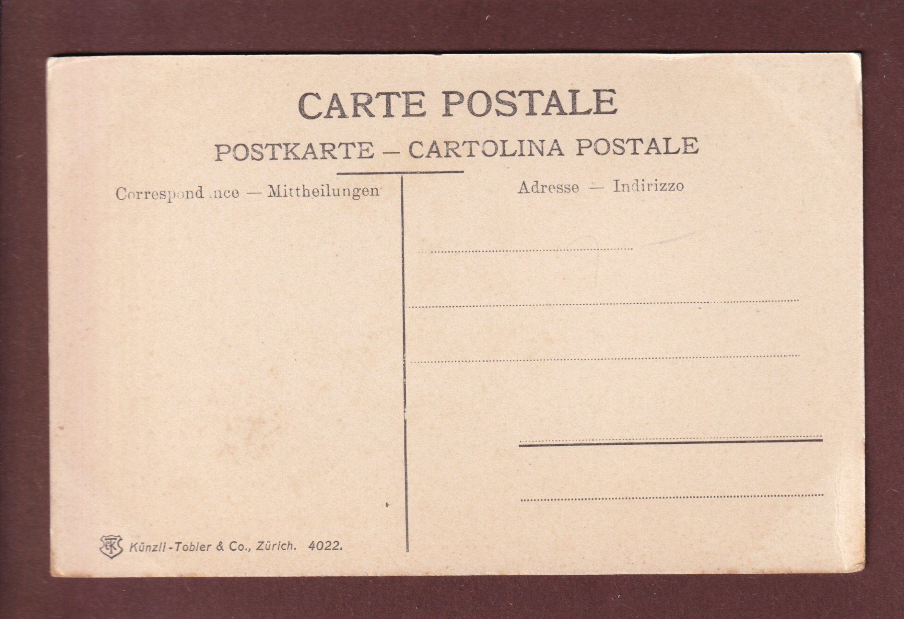 Cartoline postali: LUZERN - Hofkirche – Usato da Pully venduto da nicecards 1