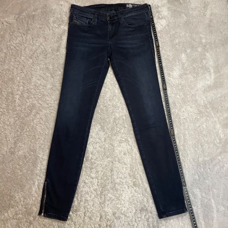 Diesel Skinzee-Low-Zip Damen Jeans W27 L32 Super Slim Skinny