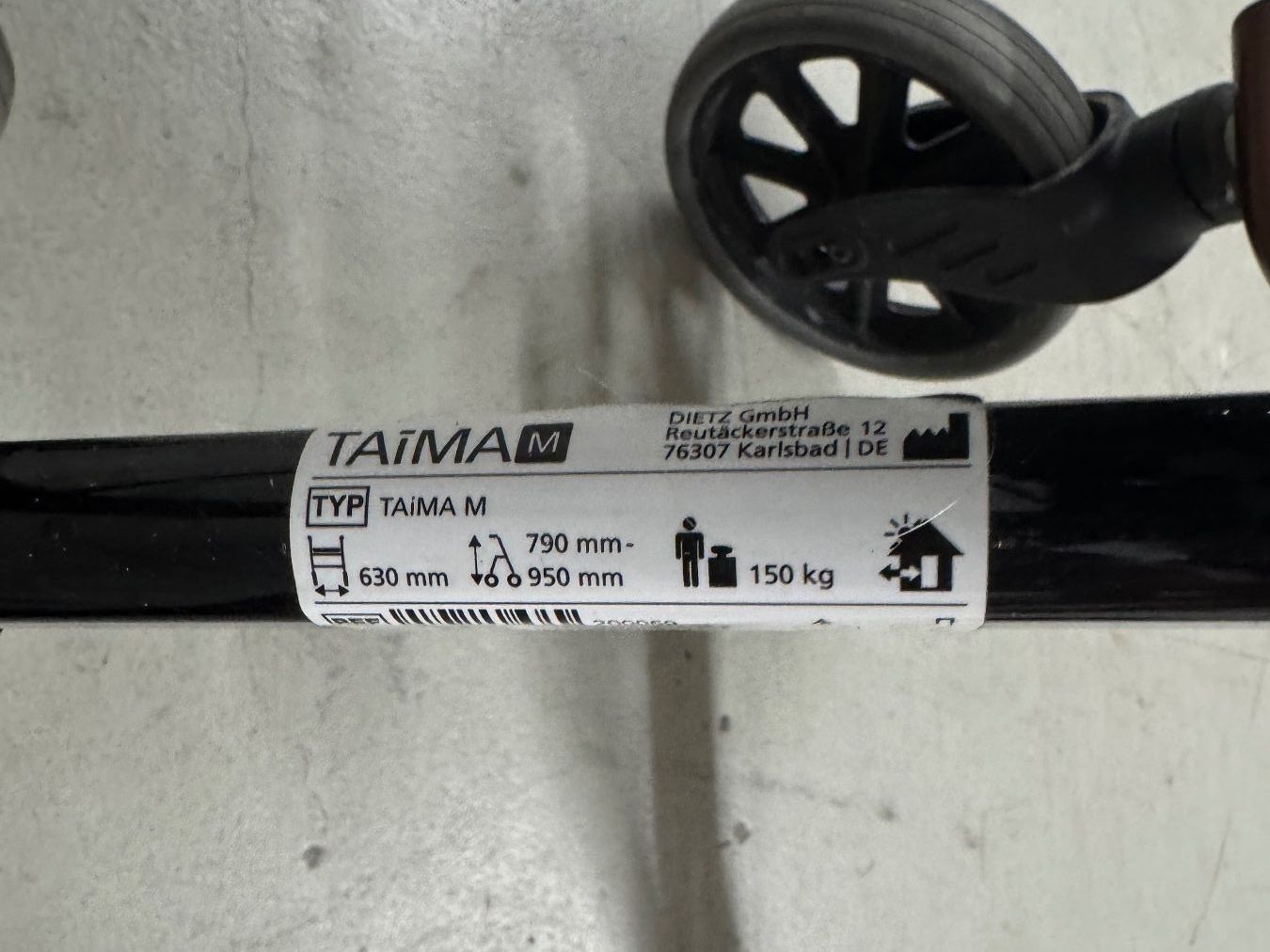 Ausili per la deambulazione: Rollator Dietz Taima M – Usato da Volketswil venduto da CHEF2222 6