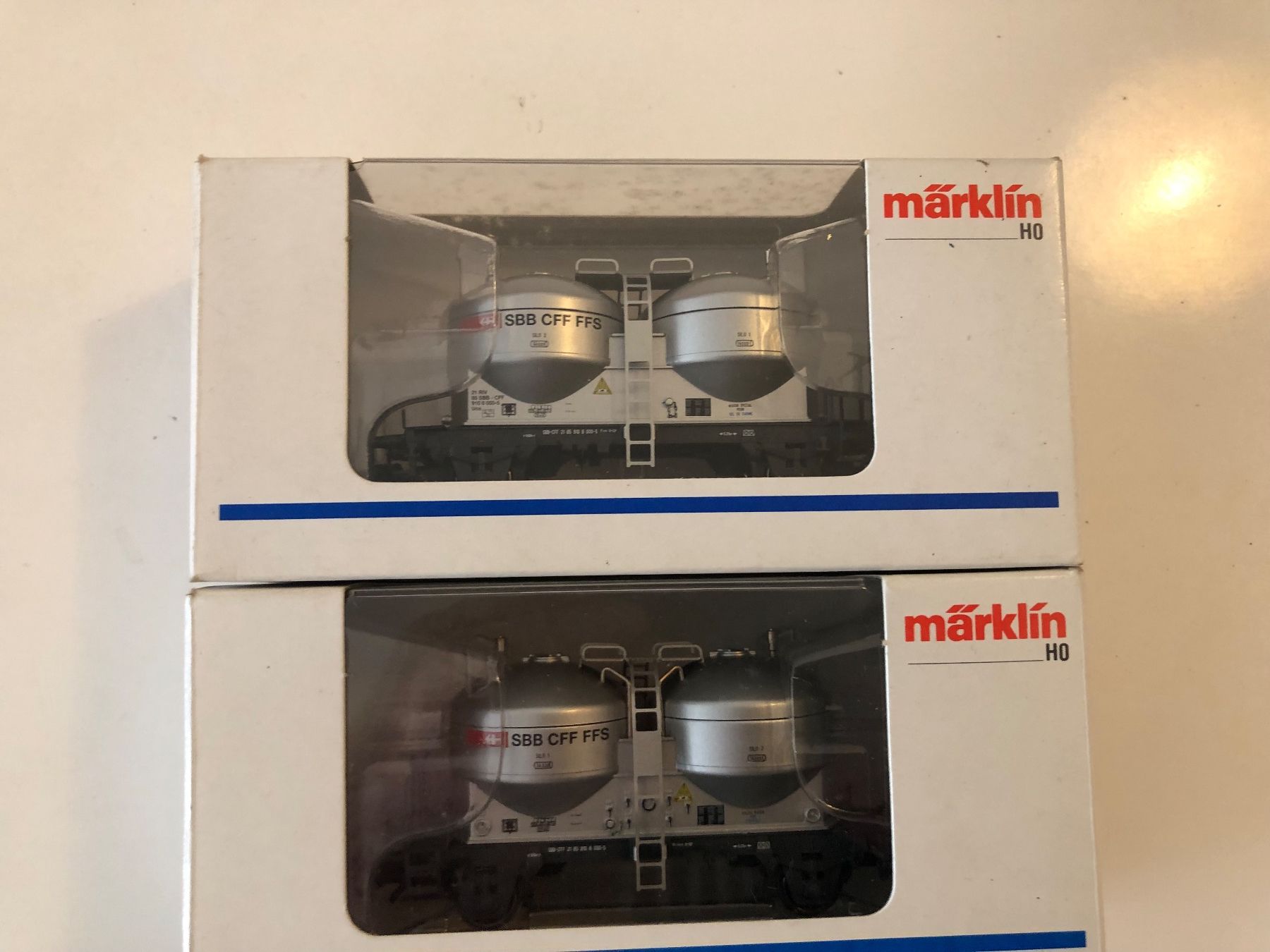Märklin Modellini di ferrovie: Märklin 2er Set 47612 SBB Gleichstrom NEU – Nuovo e nell'imballaggio originale da Ostermundigen venduto da Garmin03