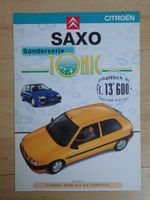 Citroen Saxo Tonic - Schweizer Prospekt - P1508