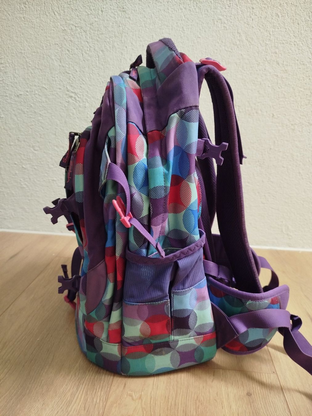 Satch Borse & Zaini: Schulrucksack Satch violett – Usato da Orpund venduto da mch_c7r7 1