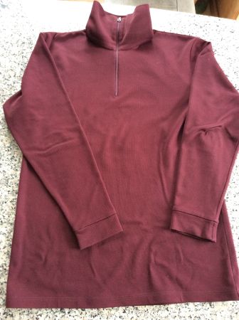 Rollkragenpullover, rot, sehr warm