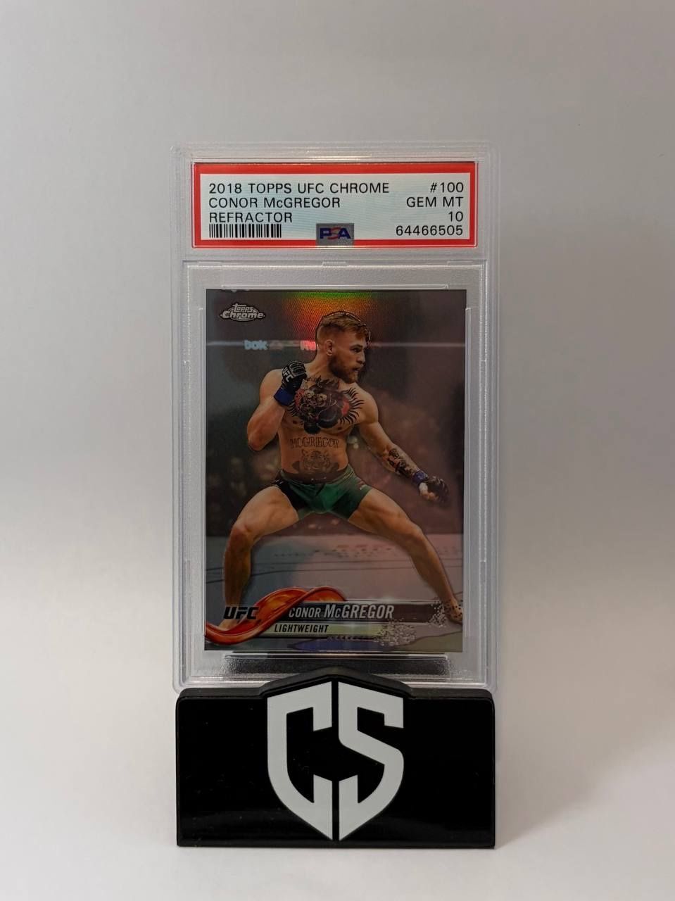 Topps Sammelbilder & Trading cards: 2017 Topps UFC Chrome Conor McGregor Refractor PSA 10 – Gebraucht aus Oftringen von collectsupply