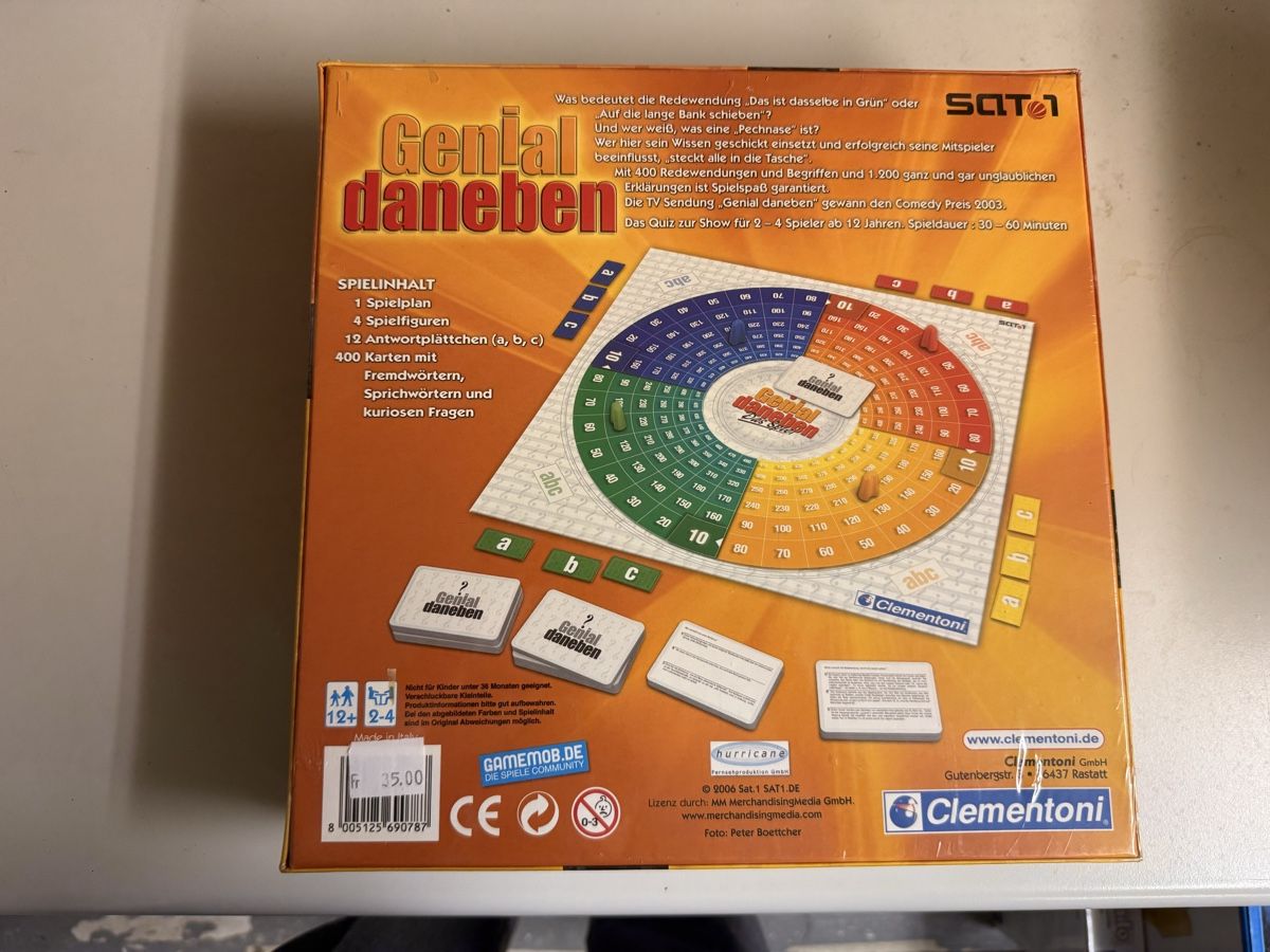 Giochi: Genial Daneben Das Spiel – Nuovo e nell'imballaggio originale da Mühleberg venduto da Slashi 1
