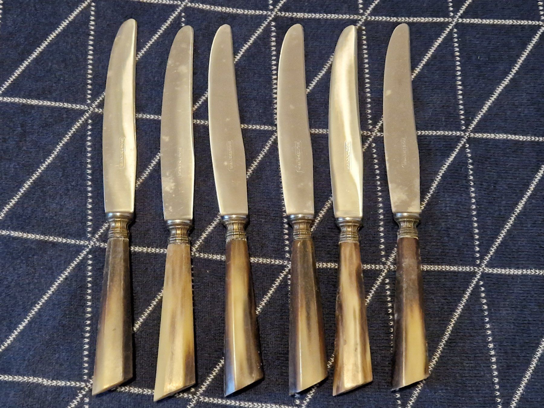 Posate: 6 Messer mit Horngriff – Usato da MUEHLAU venduto da ibo_5c7d