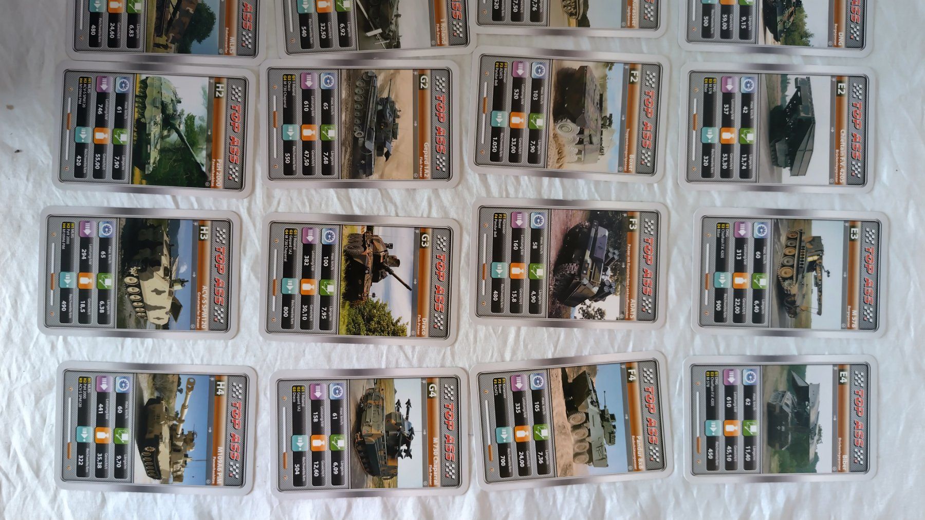 Spiele: Panzer Quartett / Zop ASS mit 32 Karten ab Fr. 4.- – Gebraucht aus Bellach von JingleJerry 4