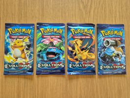 Pokémon XY: Evolutions Booster Pack Art Set EN Charizard!