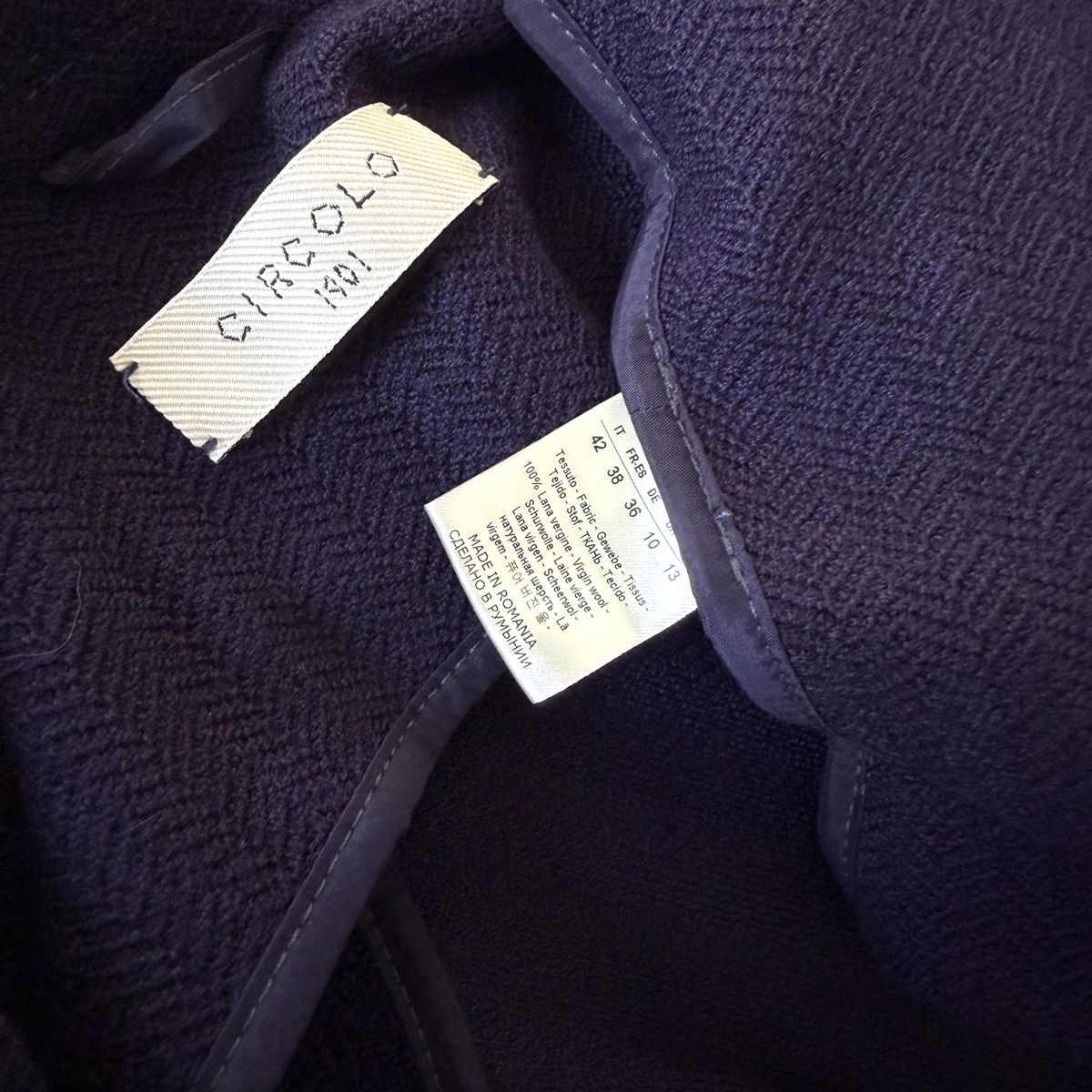 Circolo Giacche: CIRCOLO 1901 New Wool Blazer – Nuovo (secondo la descrizione) da Emmen venduto da Avviivva_Com2023 5