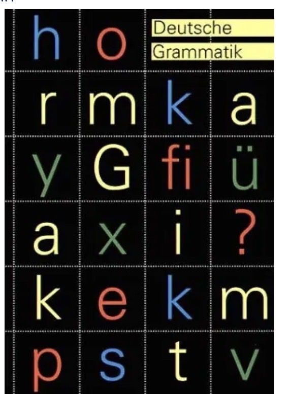 Livres: Deutsche Grammatik – D'occasion à Grüt (Gossau ZH) par Fa61