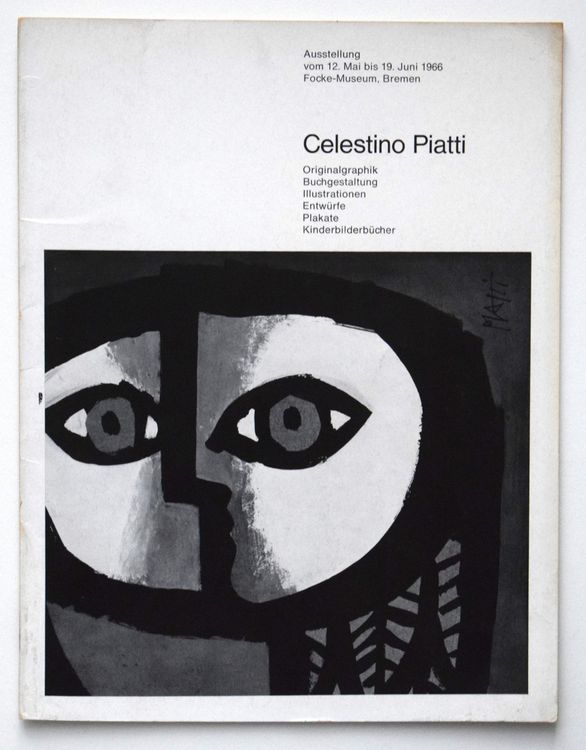 Celestino Piatti Plakate Illustration Focke Museum 1966 RAR! | Kaufen ...