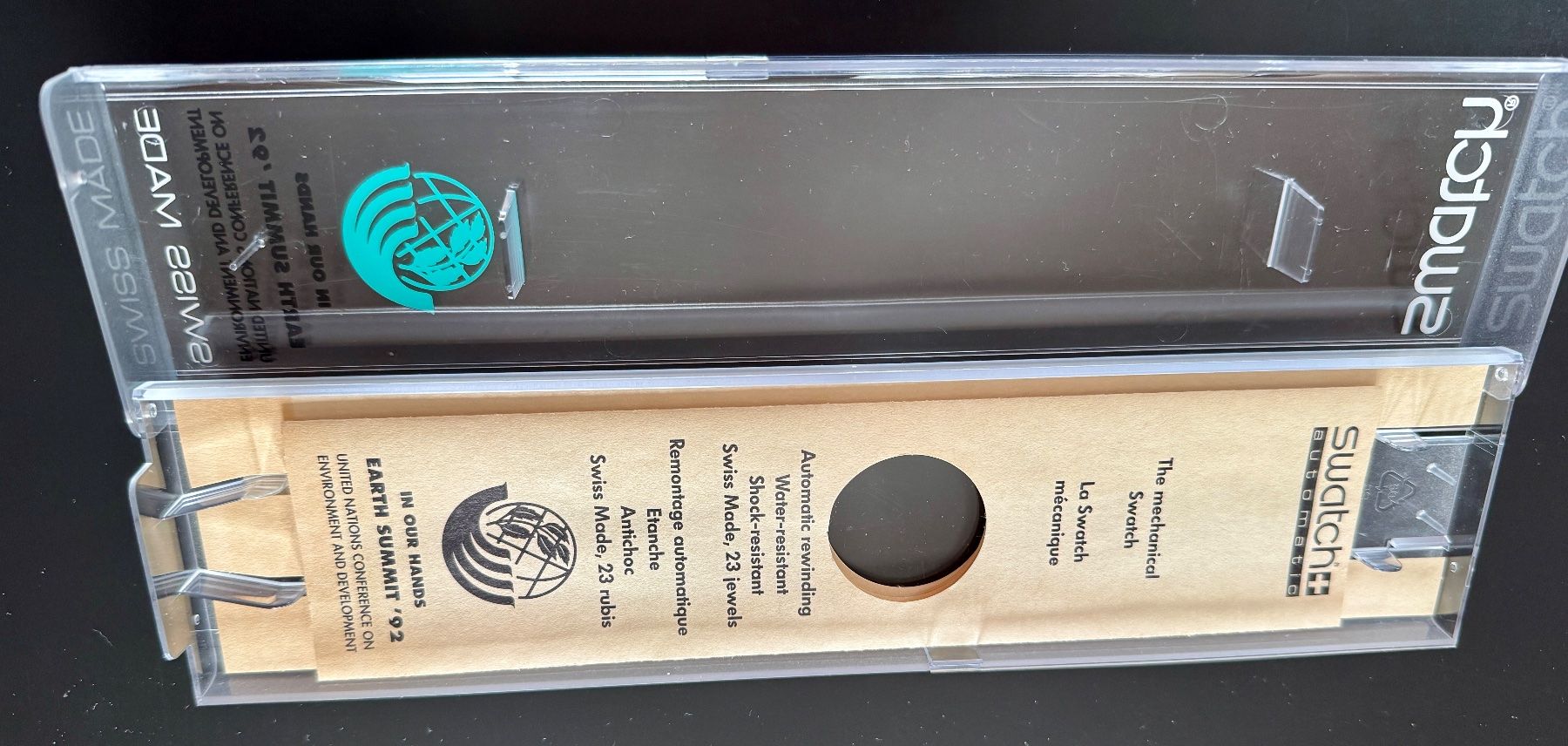 Swatch Orologi: SWATCH, Earth Summit `92 – Nuovo e nell'imballaggio originale da Küsnacht ZH venduto da Heinzw99 4
