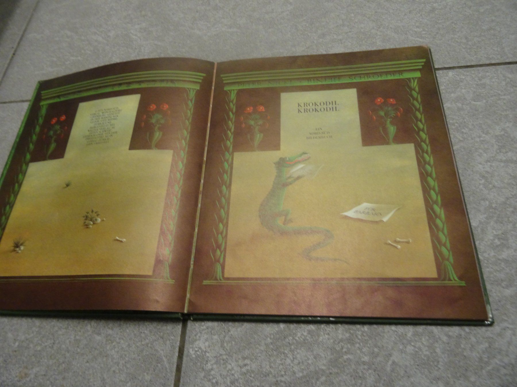 Libri: KROKODIL KROKODIL - Schröder, Nickl Kinderbuch – Usato da Olten venduto da pechsisa1 1
