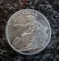 Uralter 2 Franken 1862 Silber ABSOLUTE RARITÄT