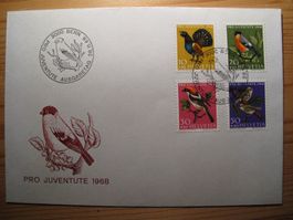 Pro Juventute 1968 FDC