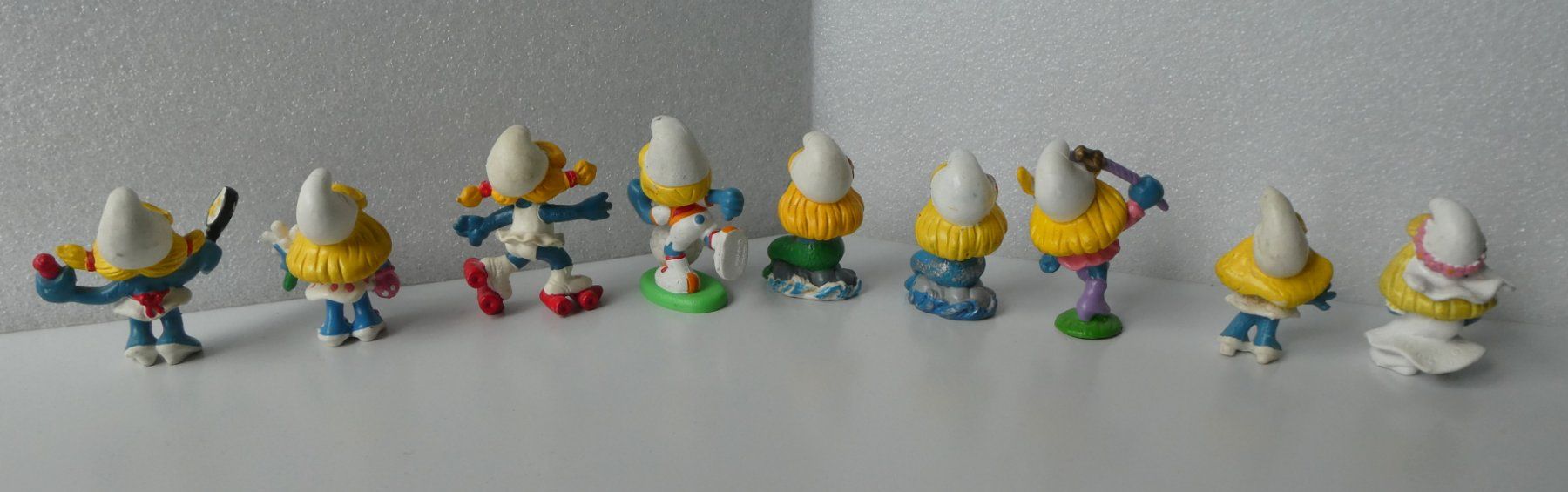 Schleich Statuette: 9 Schlümpfe Schlumpfine Puffetta Majorette, Rollschuhe – Usato da Frauenfeld venduto da ZAZ12 4