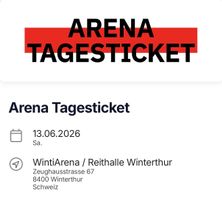 Winti Arena Tagesticket / Schweiz - Katar / 13.06.2026