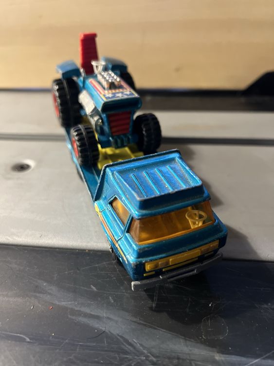 MATCHBOX VINTAGE DODGE articulated horse van k18 EUR 11,00 - FR