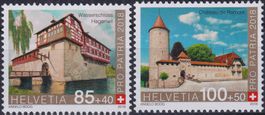 2018, B337+B338 Einzelmarken (Burgen) postfrisch **. FW!