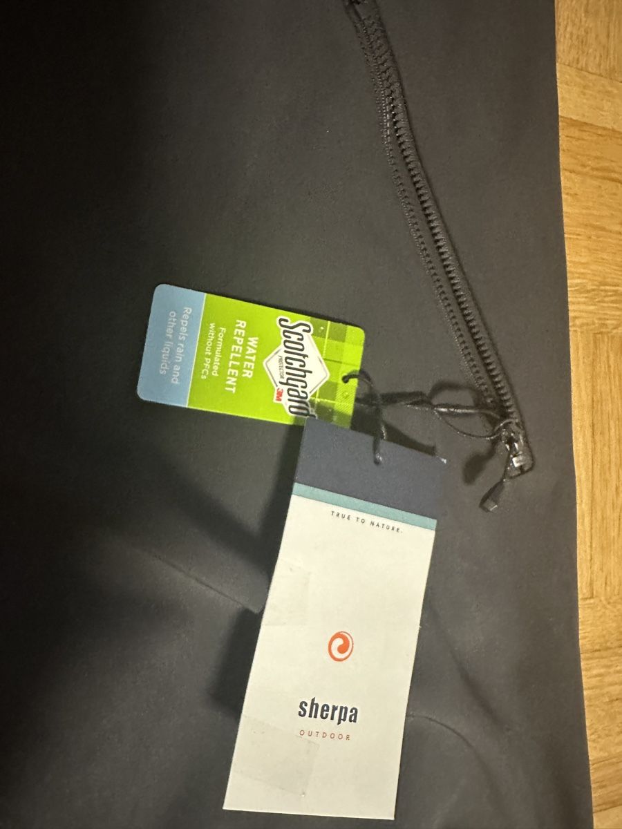 Sherpa Pantaloni: Sherpa Sunkoshi Herren Wander Softshellhose, Anthrazit, XL – Nuovo e nell'imballaggio originale da Neuchatel venduto da feta_ze 5