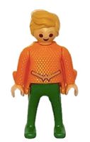PLAYMOBIL FI?URES 05 AQUAMAN DC COMICS CHARACTERS Kinder egg