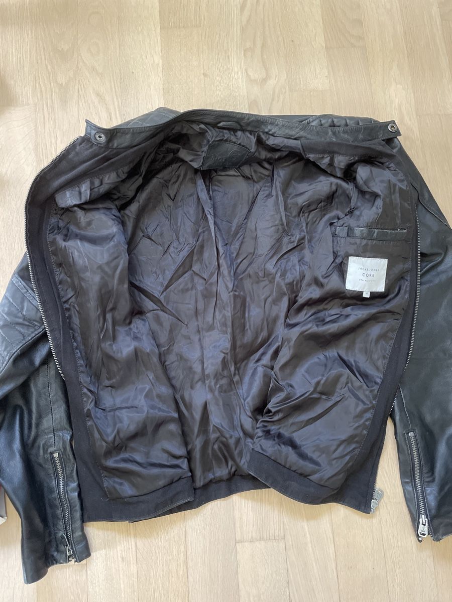 Jack & Jones Giacche: Lederjacke Jack&Jones, Core Grösse M – Usato da Köniz venduto da cha_y2jv 4