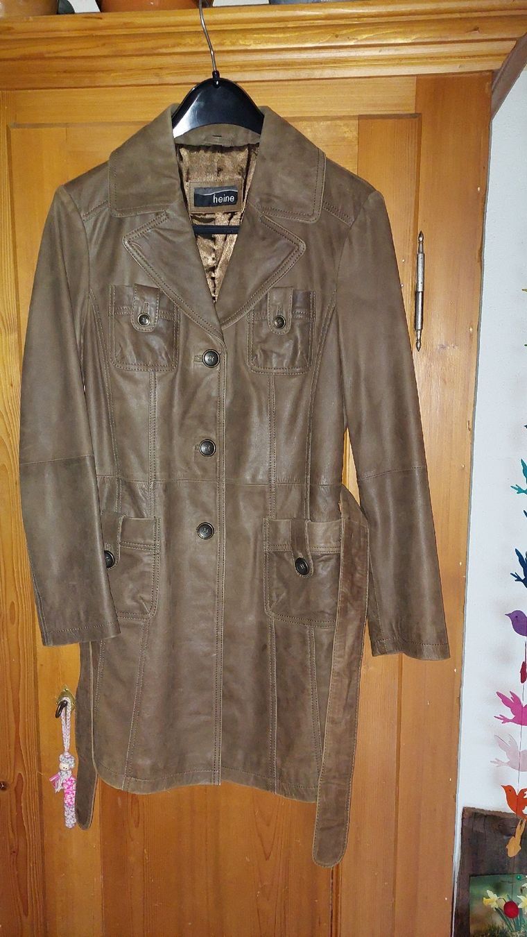 Heine Mäntel: Damen Lederjacke – Gebraucht aus Spiez von Wuelmaus01 2