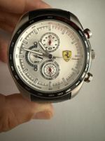 Scuderia Ferrari Chronograph · Weisses Zifferblatt