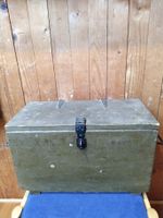 Vintage Armee Kiste / Truhe aus Holz!