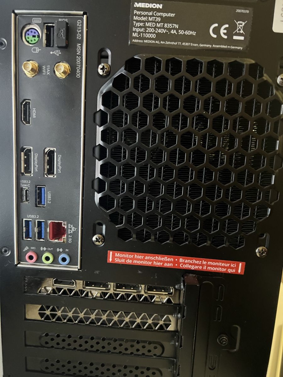 Medion PCs: Gaming PC Erazer – Gebraucht aus Basel von zar_792n 6
