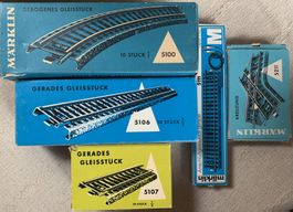 Lot Märklin M Gleise
