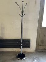 Moderne Kleiderständer Garderobe, Metall verchromt Top!